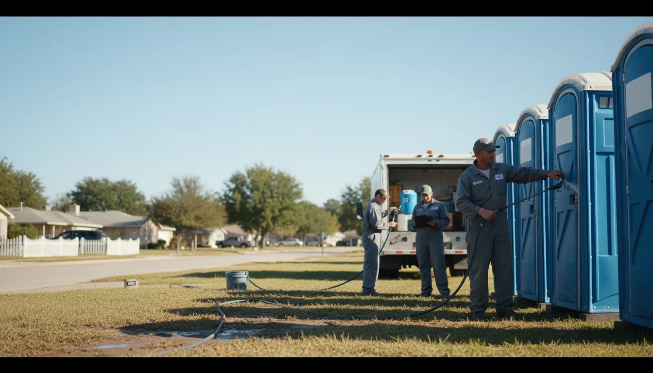 Long-Term Portable Toilet Rental in Converse, SC near me